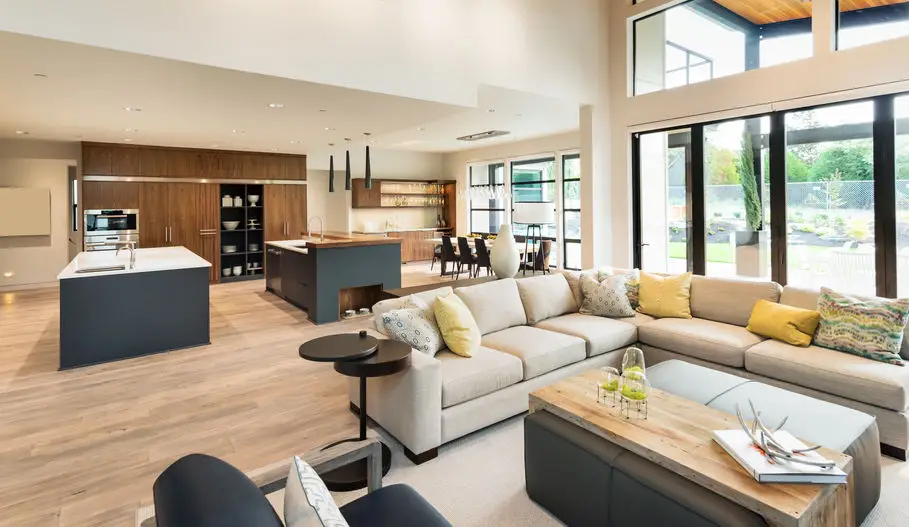 Los Angeles County Homes for Sale with this cool open floor plan