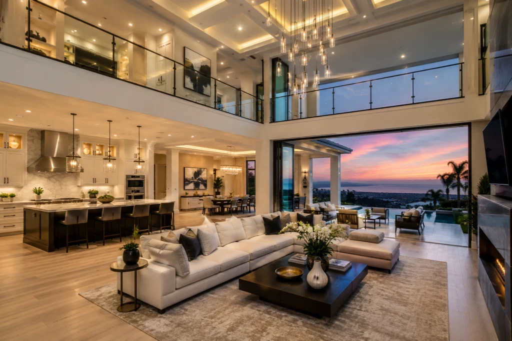 Open Floor in Luxury Homes in Sherman Oaks